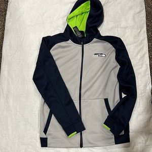 NFL Kids Jacket - Navy, Gray, and Lime